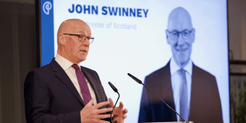 John Swinney speaking at Prosper