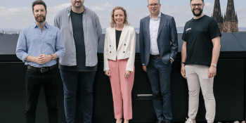 Bruce Walker (Round One), Alex Rowe (Round One), Owen McLennan (Dentons), Diana Mennie (Dentons), Alastair Moore (PXN Ventures)