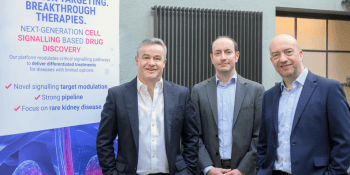 Neil Wilkie, CEO of Mironid; Peter Silver, Senior Associate at the Scottish National Investment Bank; Paul Callaghan, Investment Director at the Scottish National Investment Bank