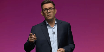 Andy Burnham pointing