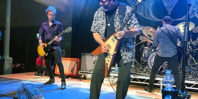 Andy Powell and Mark Abrahams of Wishbone Ash