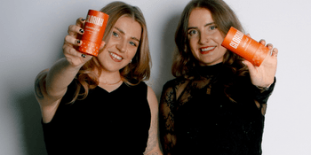 Isla Wynne Thomas (left) and Jessica-Rose Watson of Gloriah