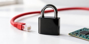 padlock and cable